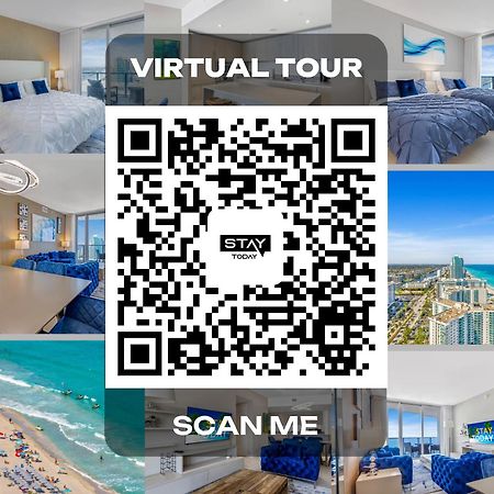 The Ultimate Resort - Beachfront 2 Bedroom Apartment With Direct Ocean View, Rooftop Pool, Hot Tub And Gym Hollywood Luaran gambar